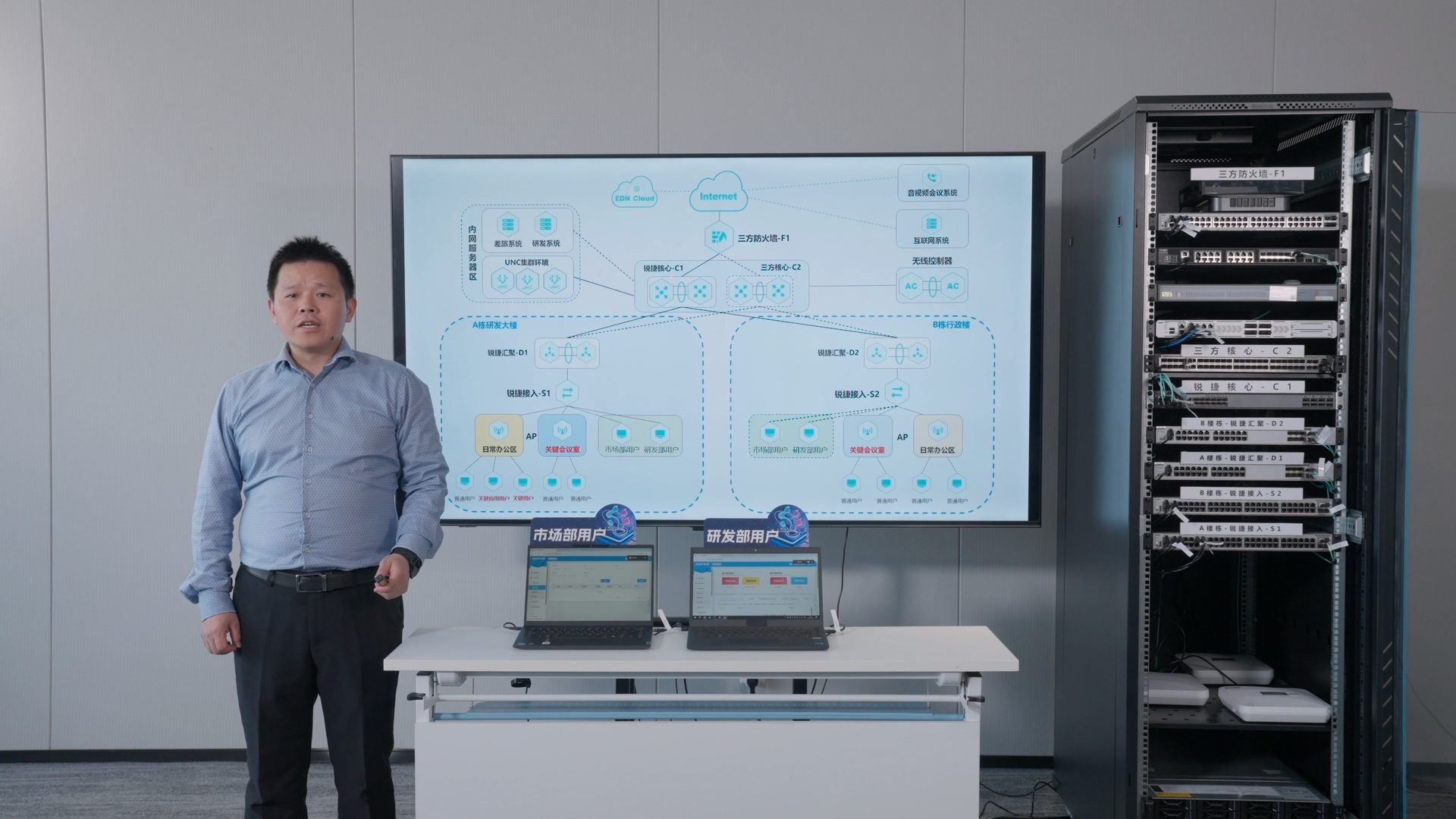 异构场景业务随行演示视频